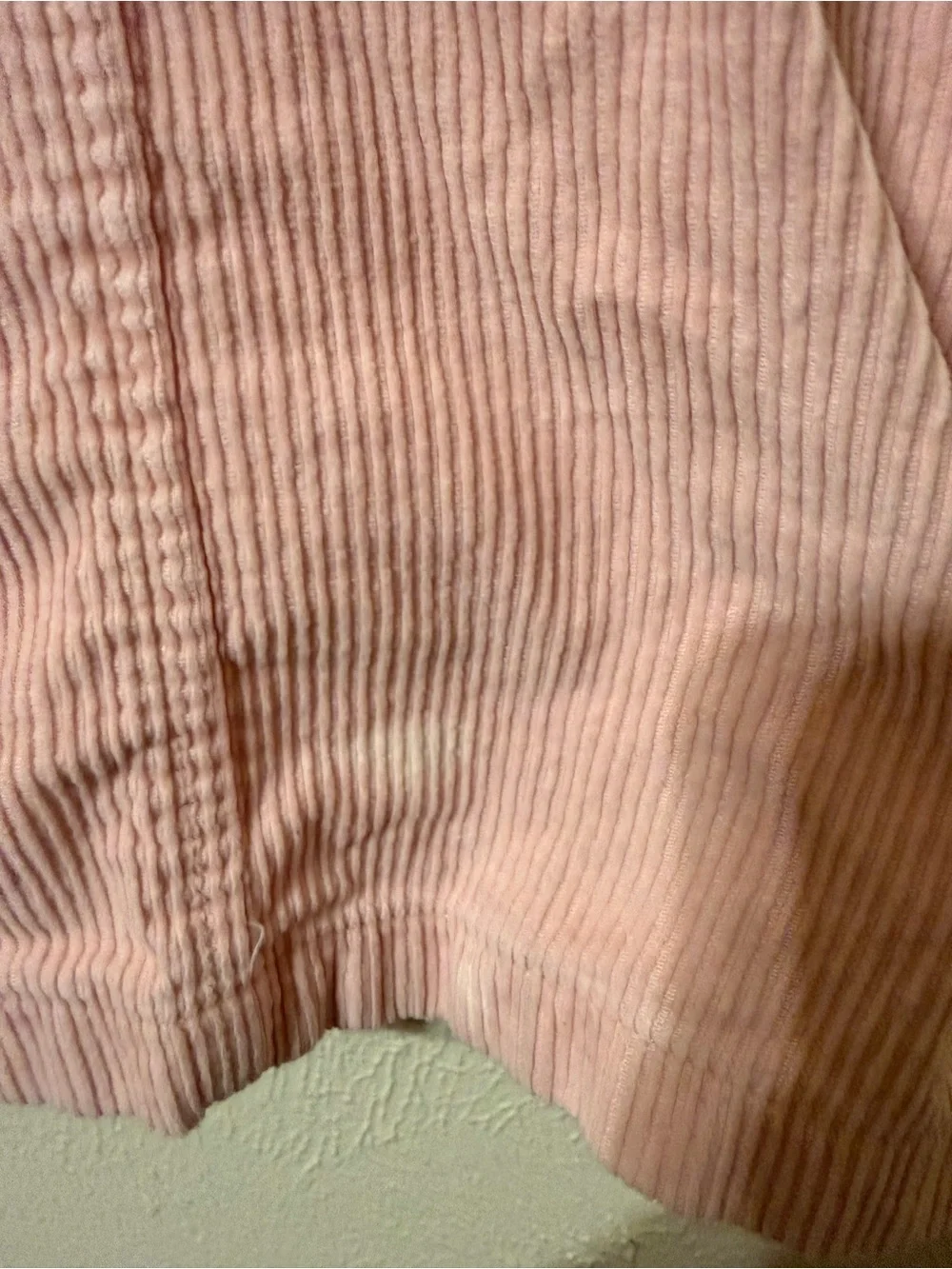 Carter's Light Pink Corduroy Button-Front Kids Overalls